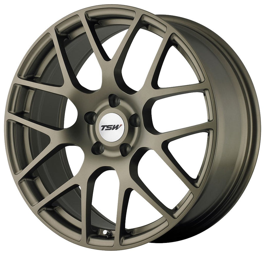 Matte Bronze Wheel TSW Alloy Wheels Nurburgring (17x8"/5x100mm)