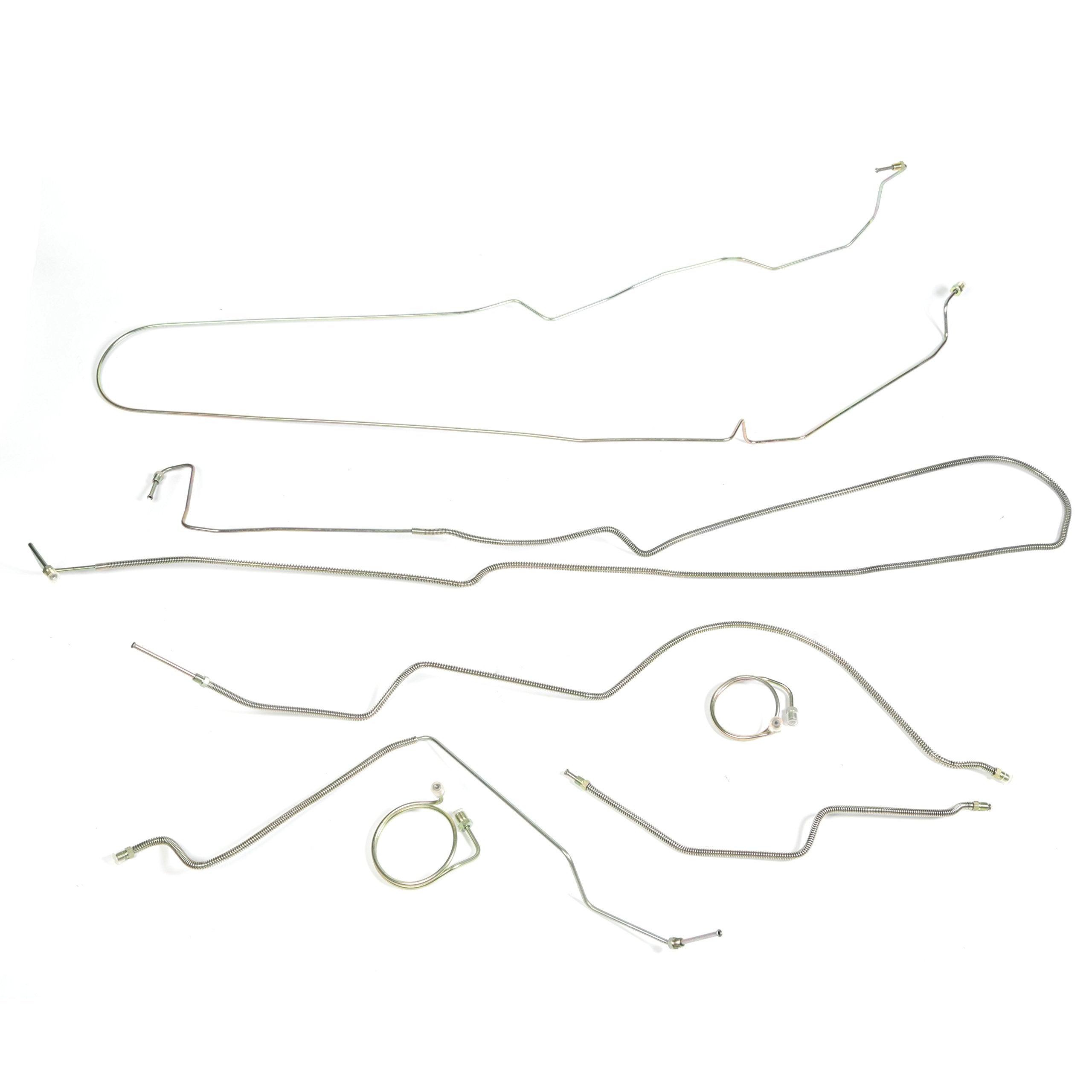Brake Line Kit, Full, Disc Brakes, Steel | Omix-Ada 16737.50 | Fits 1987-1995 Jeep Wrangler YJ