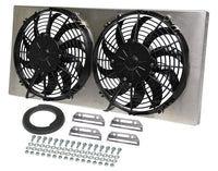 High Output Derale Dual Radiator Fan 16812
