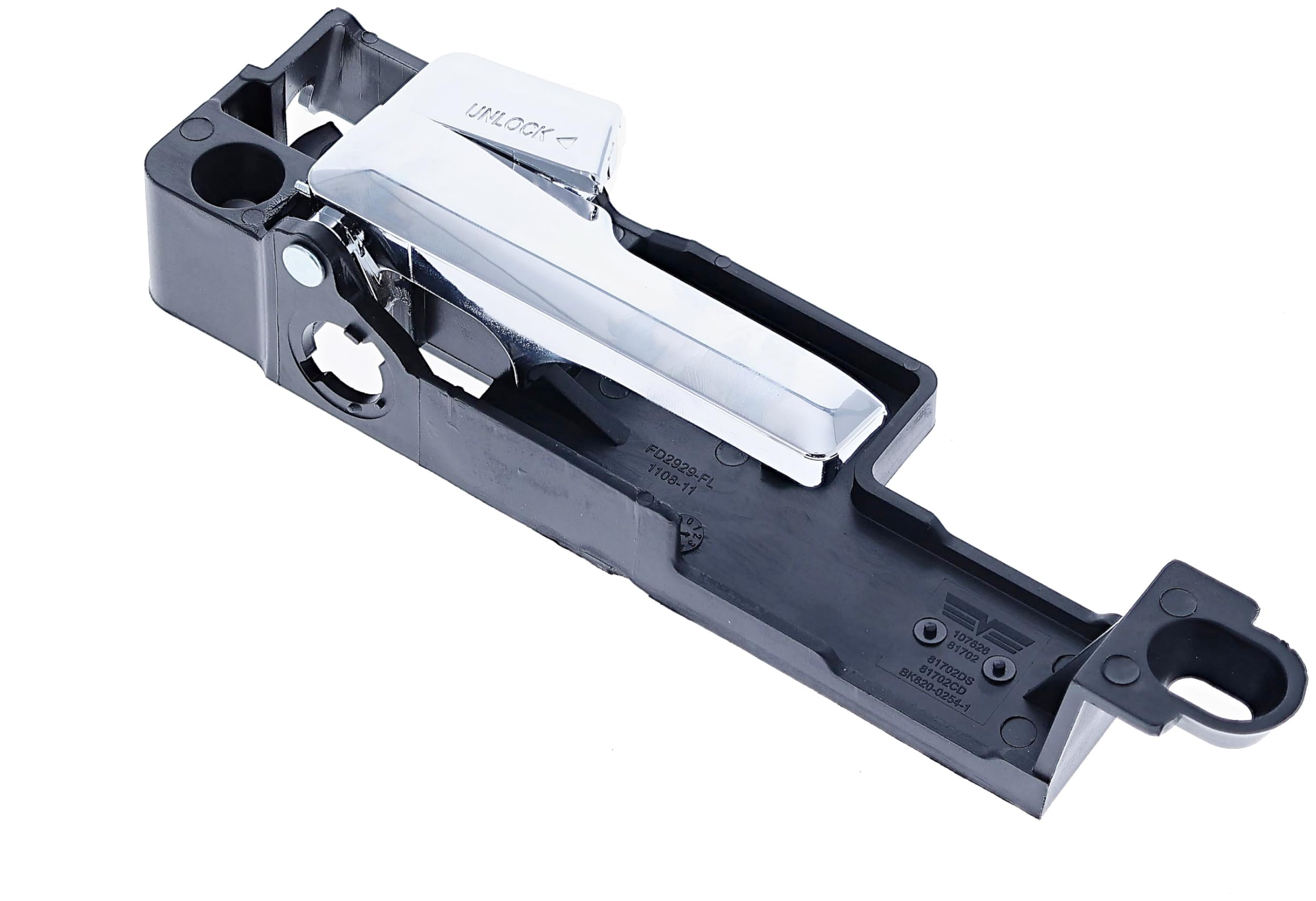 Dorman Front Driver Side Interior Door Handle 81702 Compatible with Select Ford / Lincoln / Mercury Models, Chrome