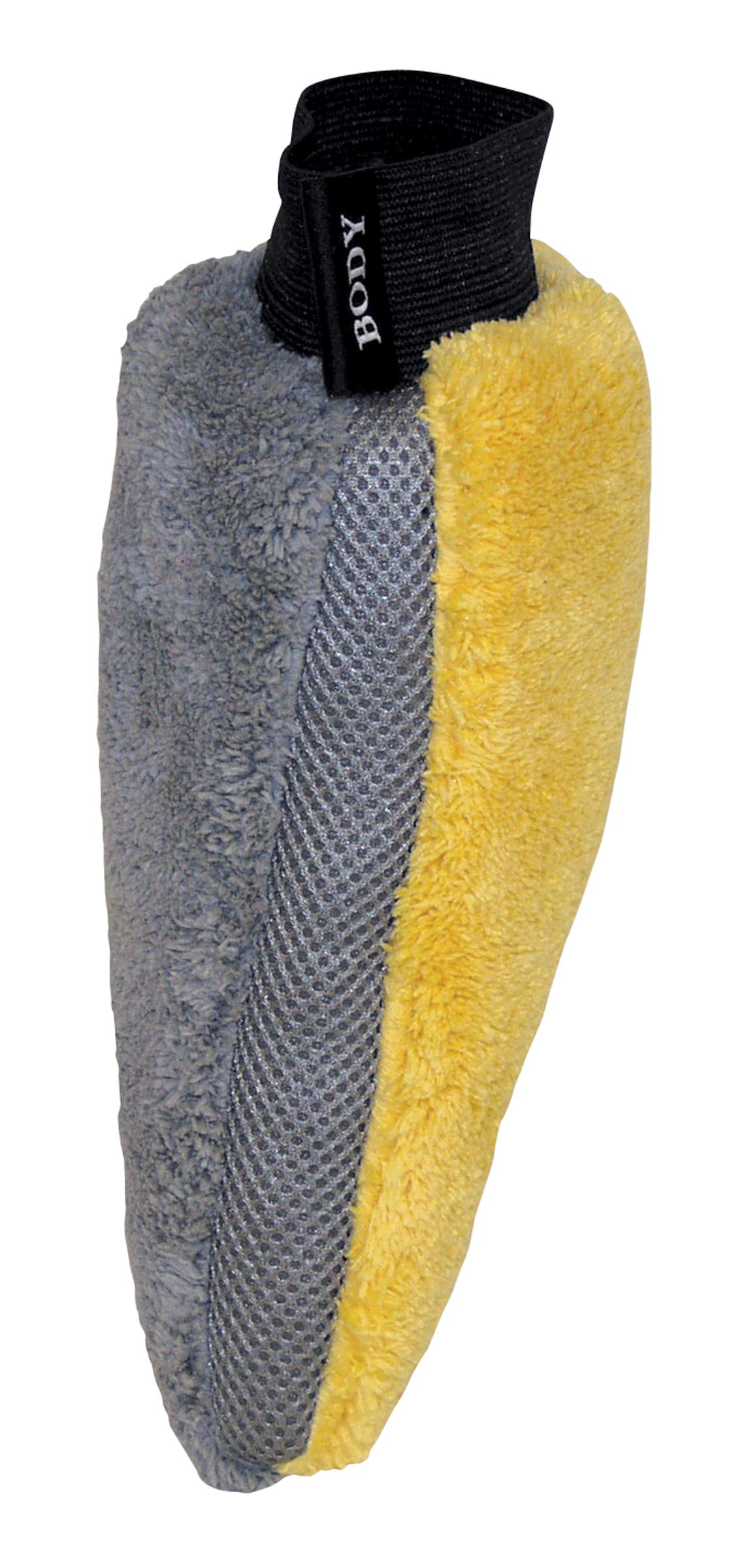 3-in-1 Carrand Waterproof Microfiber Car Wash Mitt, Yellow
