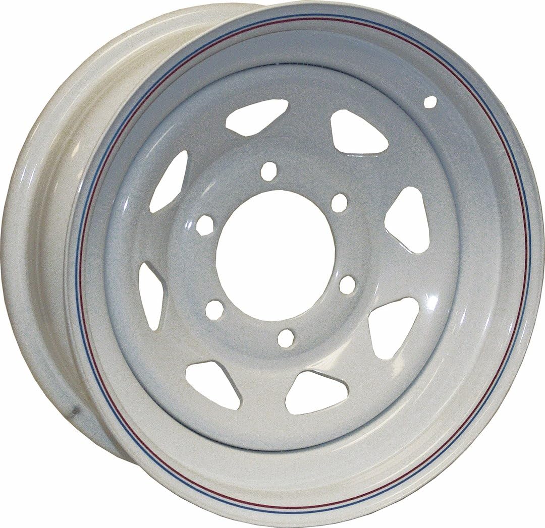Steel Americana Spoke Wheel, 13X4.5 5H-4.5 Galvanized