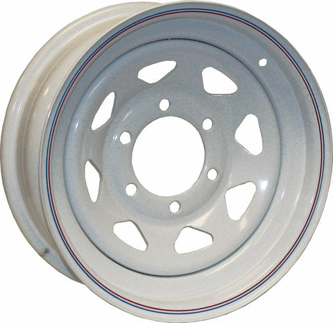 Steel Americana Spoke Wheel, 13X4.5 5H-4.5 Galvanized