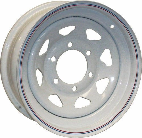 Steel Americana Spoke Wheel, 13X4.5 5H-4.5 Galvanized