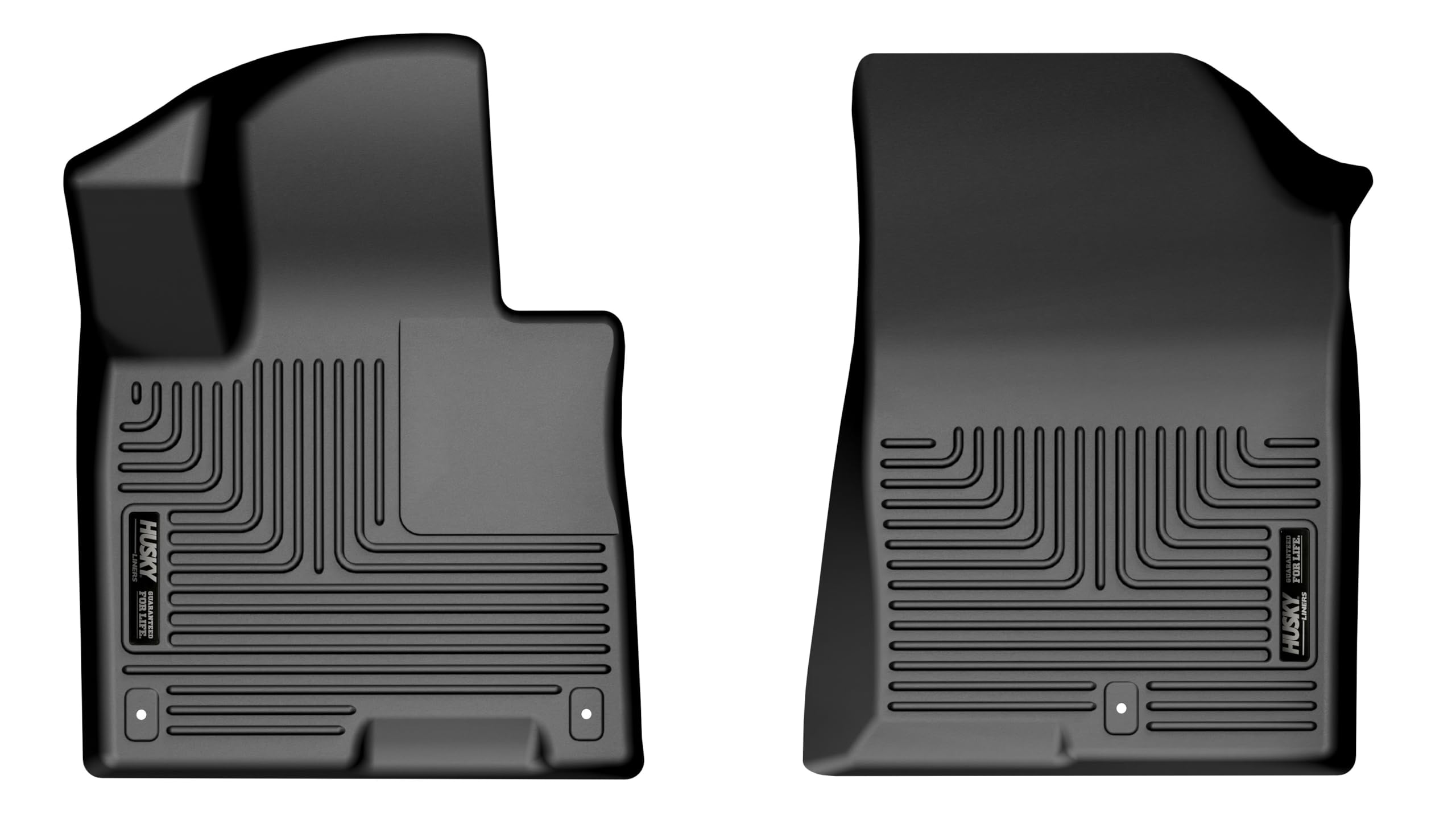 Husky Liners Floor Mats X-act Contour | Fits 2024-2025 Kia Sportage | Front Row, 2-pc Black - 53031