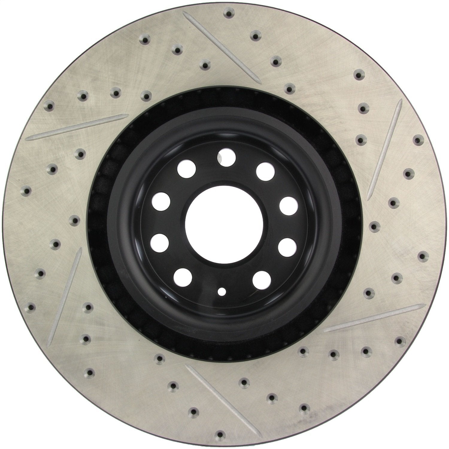 Sport Drilled/Slotted Brake Rotor StopTech 127.33112R (Front Right), 1 Pack