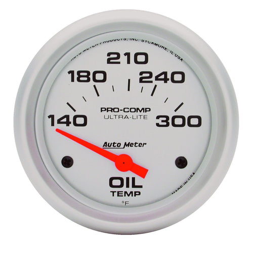 Ultra-Lite Auto Meter Electric Oil Temperature Gauge 4447