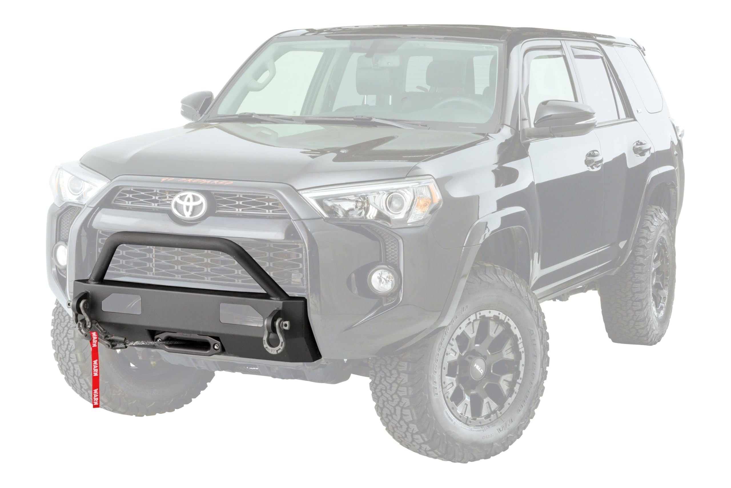 Ascent WARN 107179 Front Bumper with Baja Bar Grille Guard, Fits: GMC Sierra HD 2500/3500 (2020-Current)