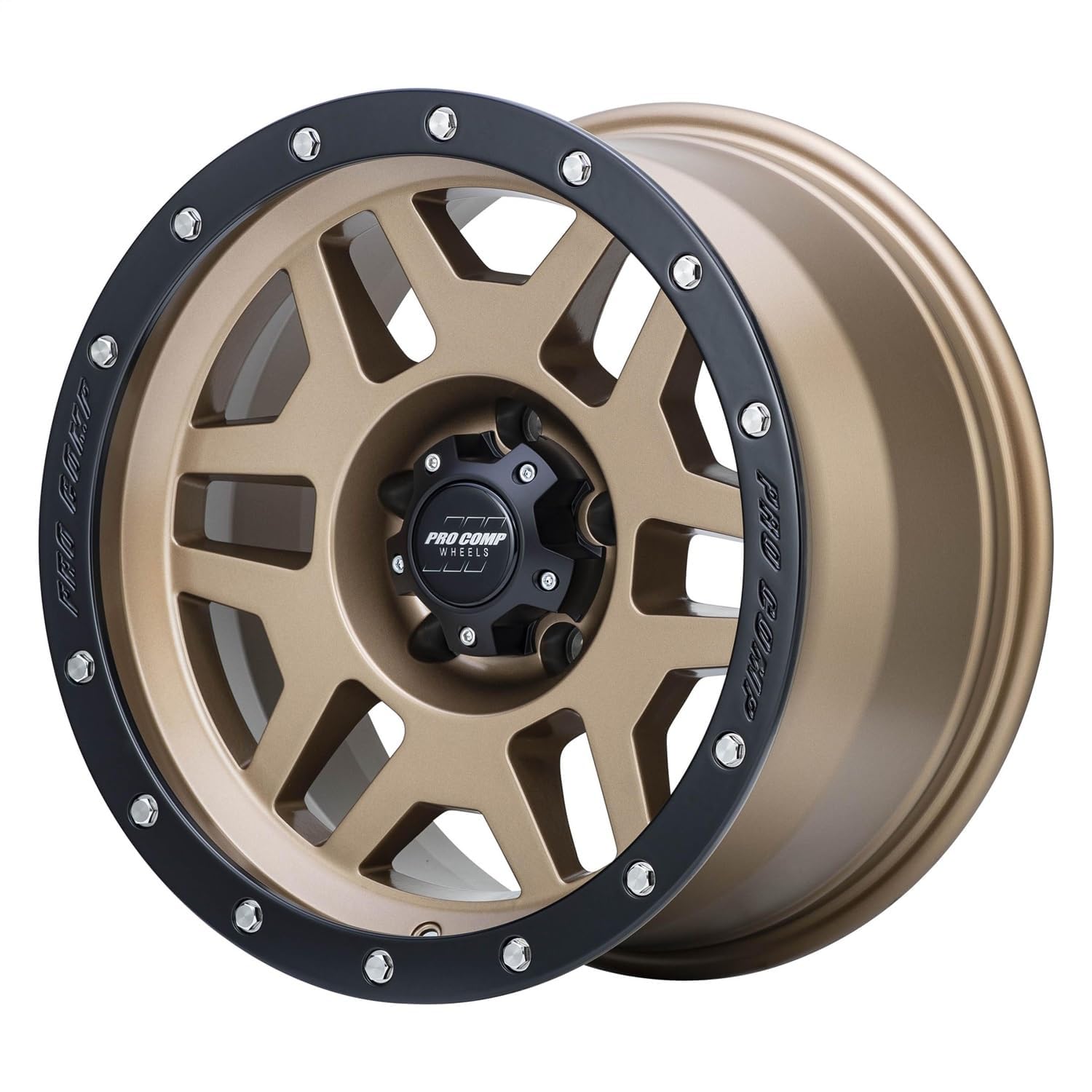 Pro Comp PHASER Alloys 17X9 5X127 4.76-6mm MATTE BRONZE WITH BLACK LIP - PXA9641-7973
