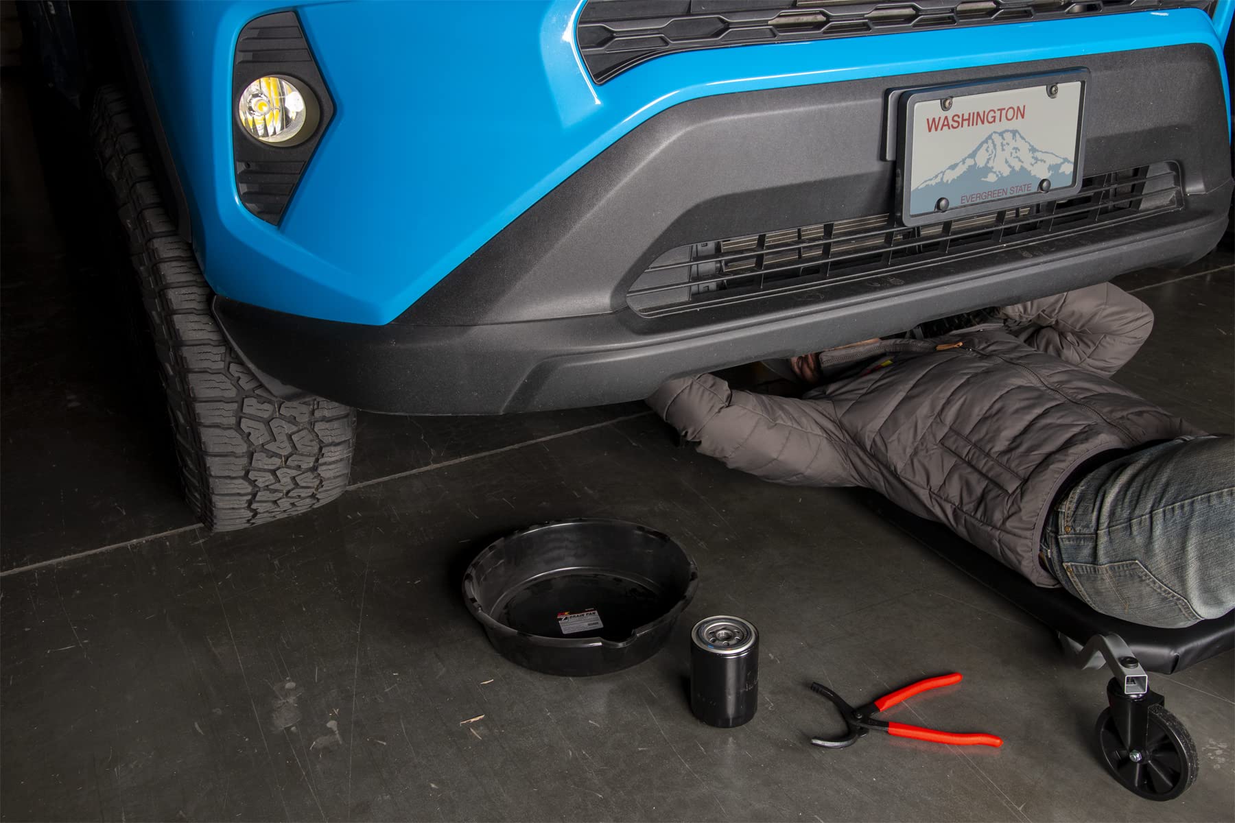 Small Offset Jaw Performance Tool W54057 Oil Filter Pliers (1-3/4-Inch to 4-Inch)