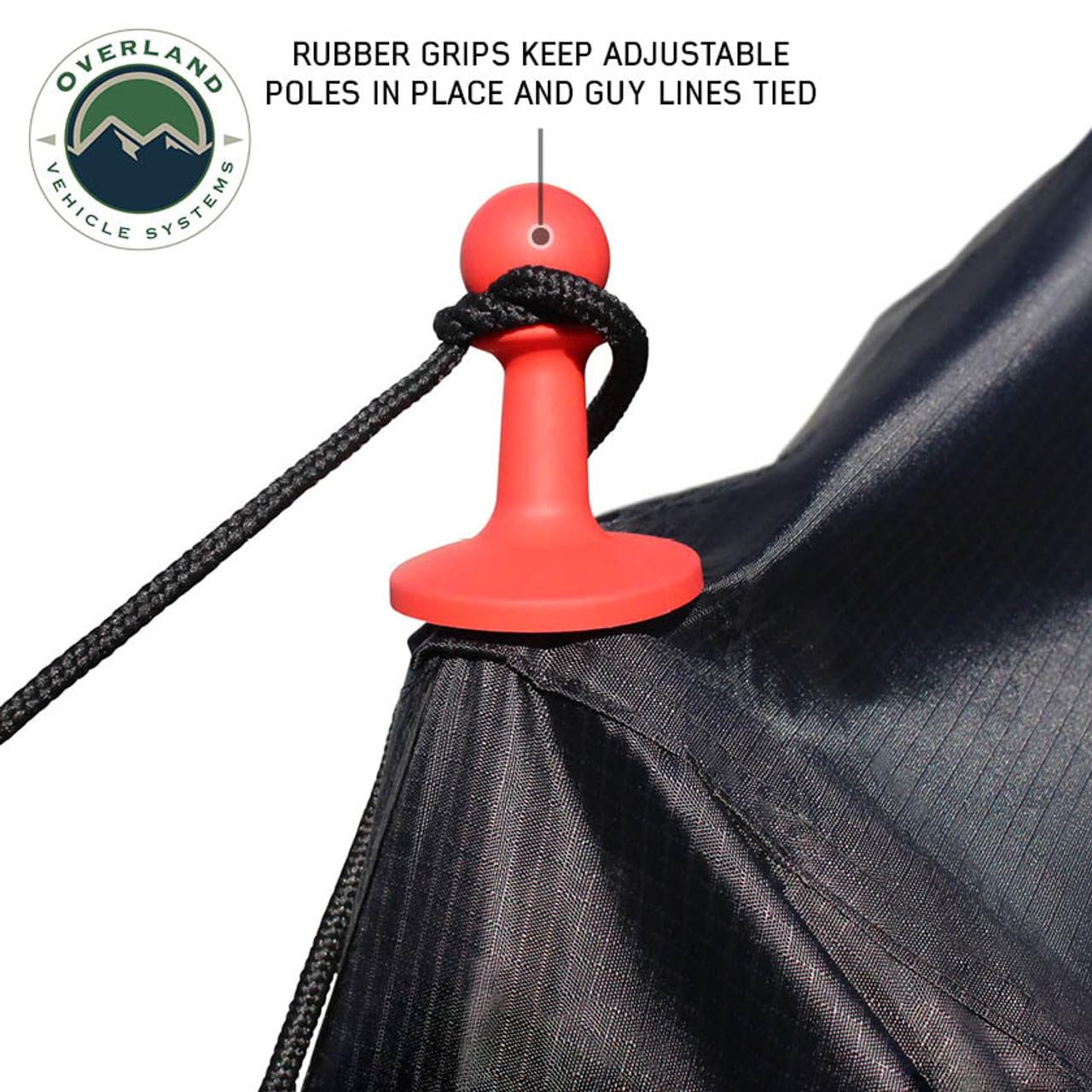 XD Everest Annex Room Overland Vehicle Systems Roof Top Tent Extension - Black Body Grey Trim (XD Everest Annex Room 2 Person)