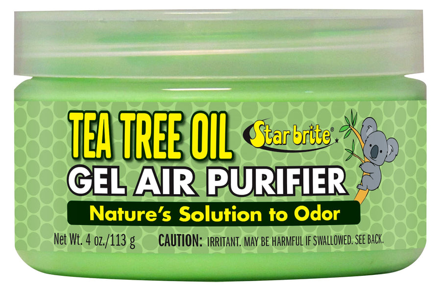 ATTIA-Certified Pure Australian Tea Tree Oil Gel Air Purifier - STAR BRITE Tub - 4 OZ (096504)