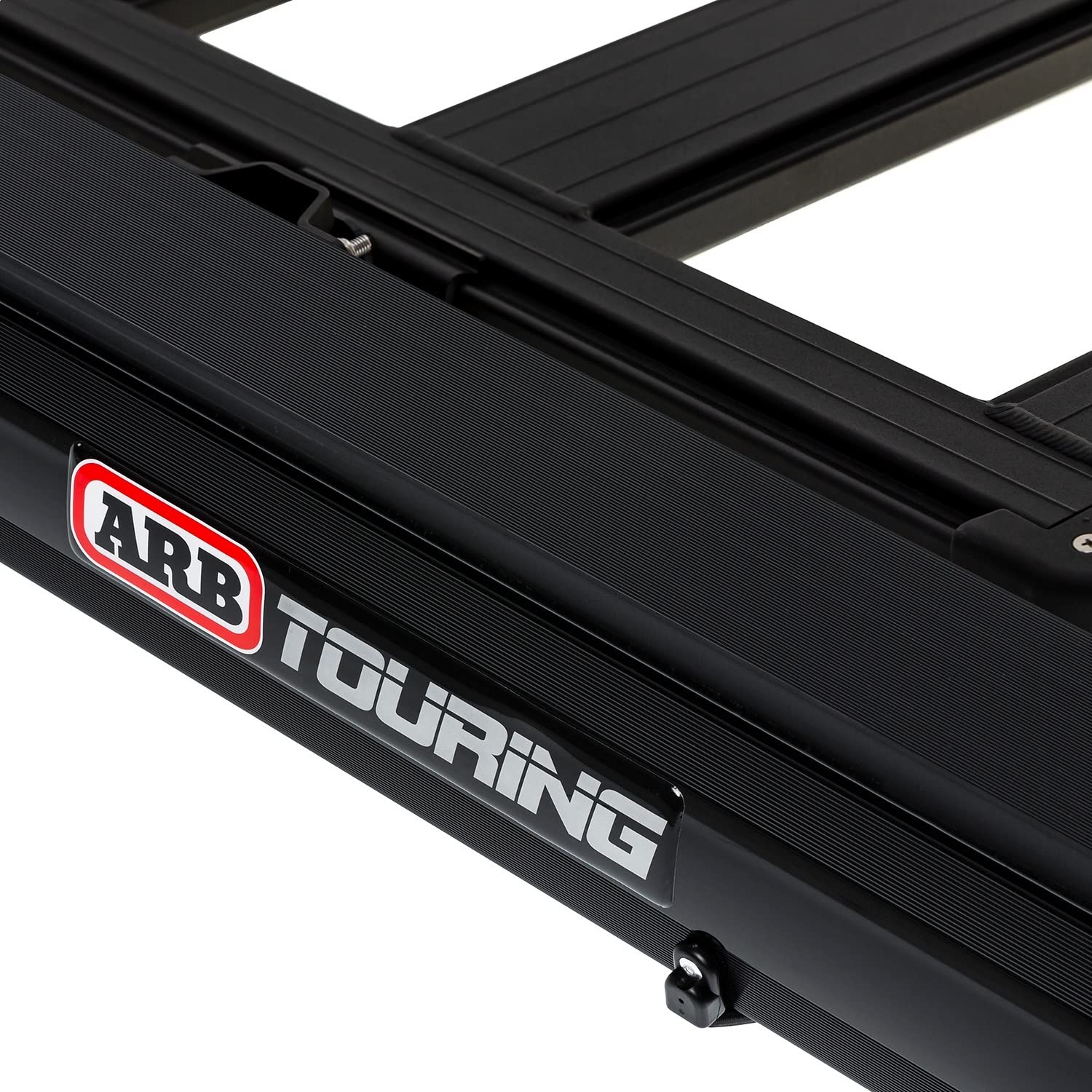 Aluminum ARB Awning, Black Frame, 8.2FT x 8.2FT, Installed with LED Light Strip