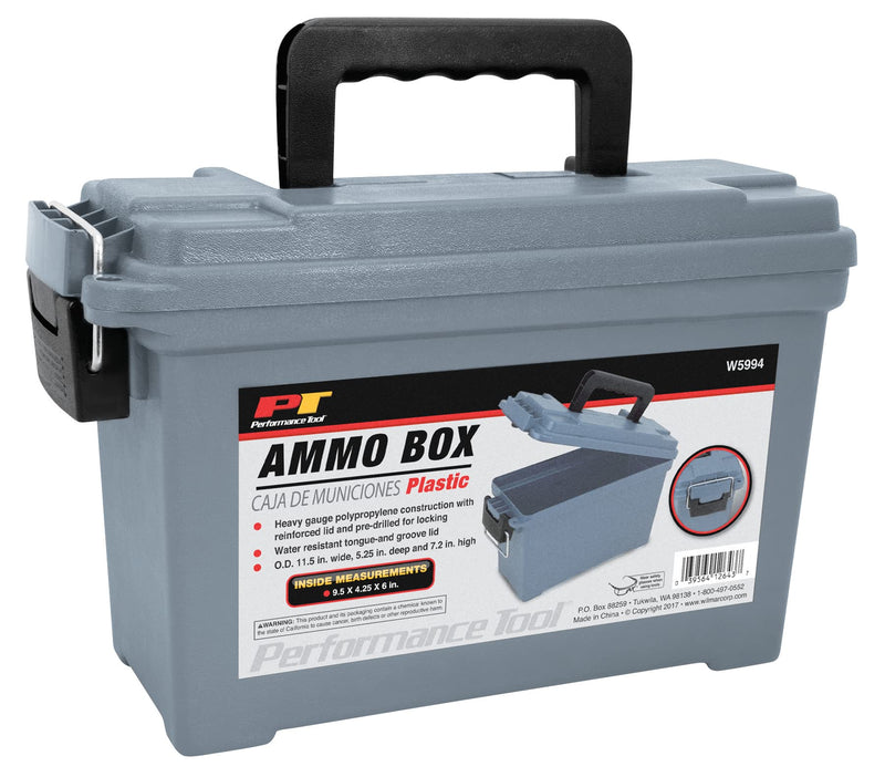 Plastic Performance Tool W5994 Ammo Box/ Dry Box