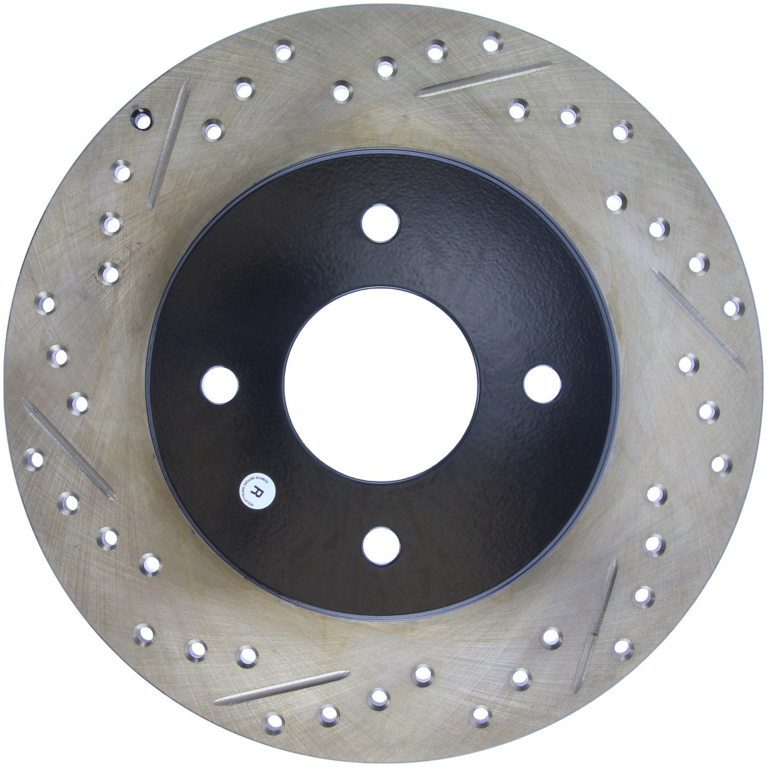 Sport Drilled/Slotted Brake Rotor StopTech 127.42021R (Rear Right), 1 Pack