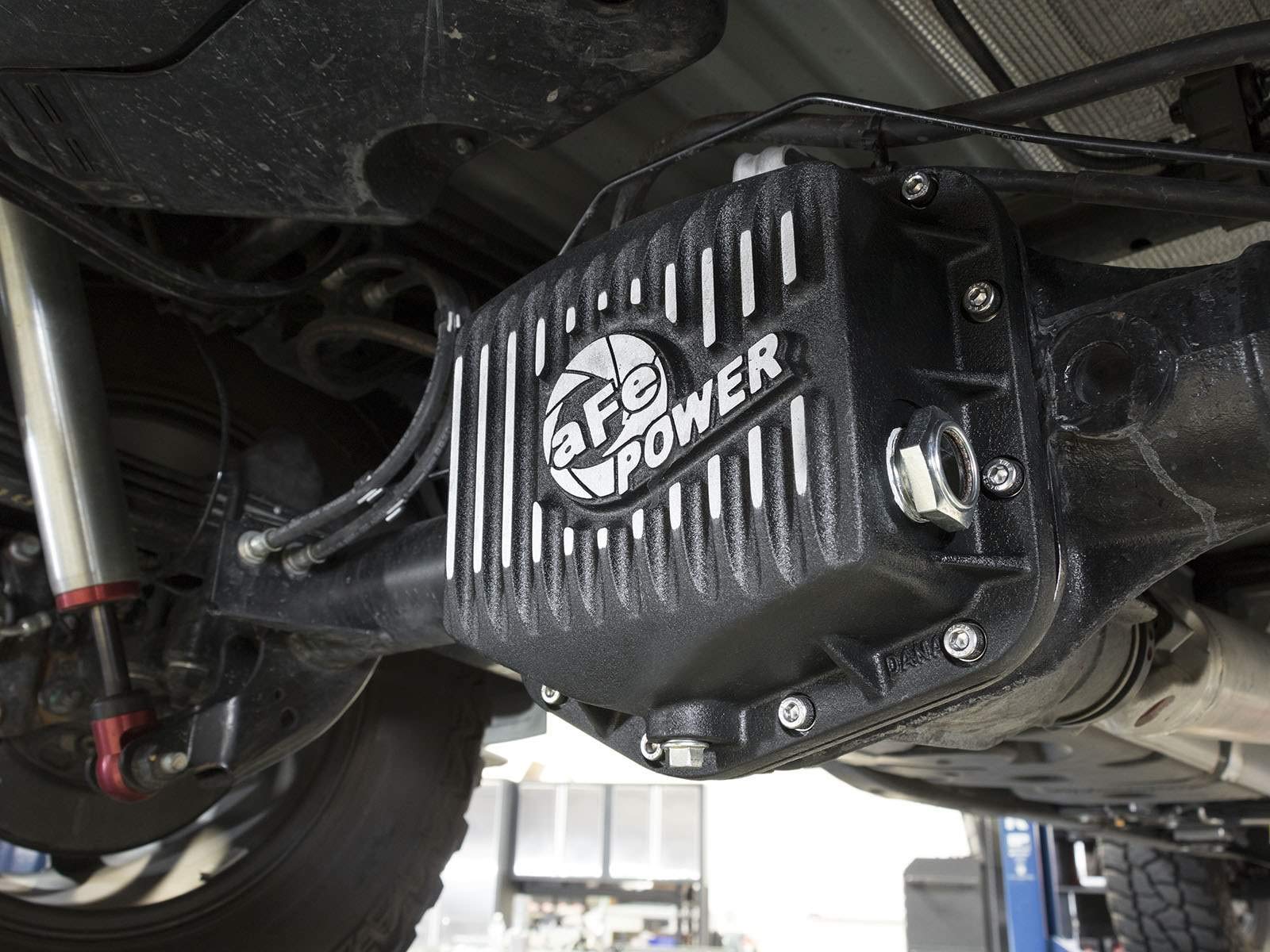 aFe POWER Rear Differential Cover Pro Series Black w/Machined Fins - #46-70302 - GM Colorado/Canyon 15-22 L4/V6 (Dana M220-12)