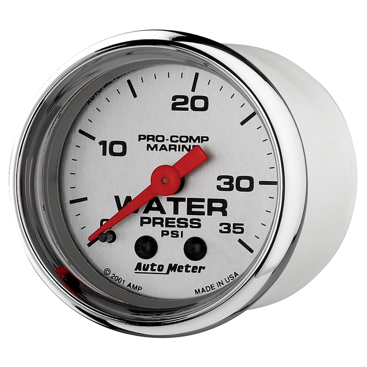 Marine AutoMeter 200772-35 Mechanical Water Pressure Gauge