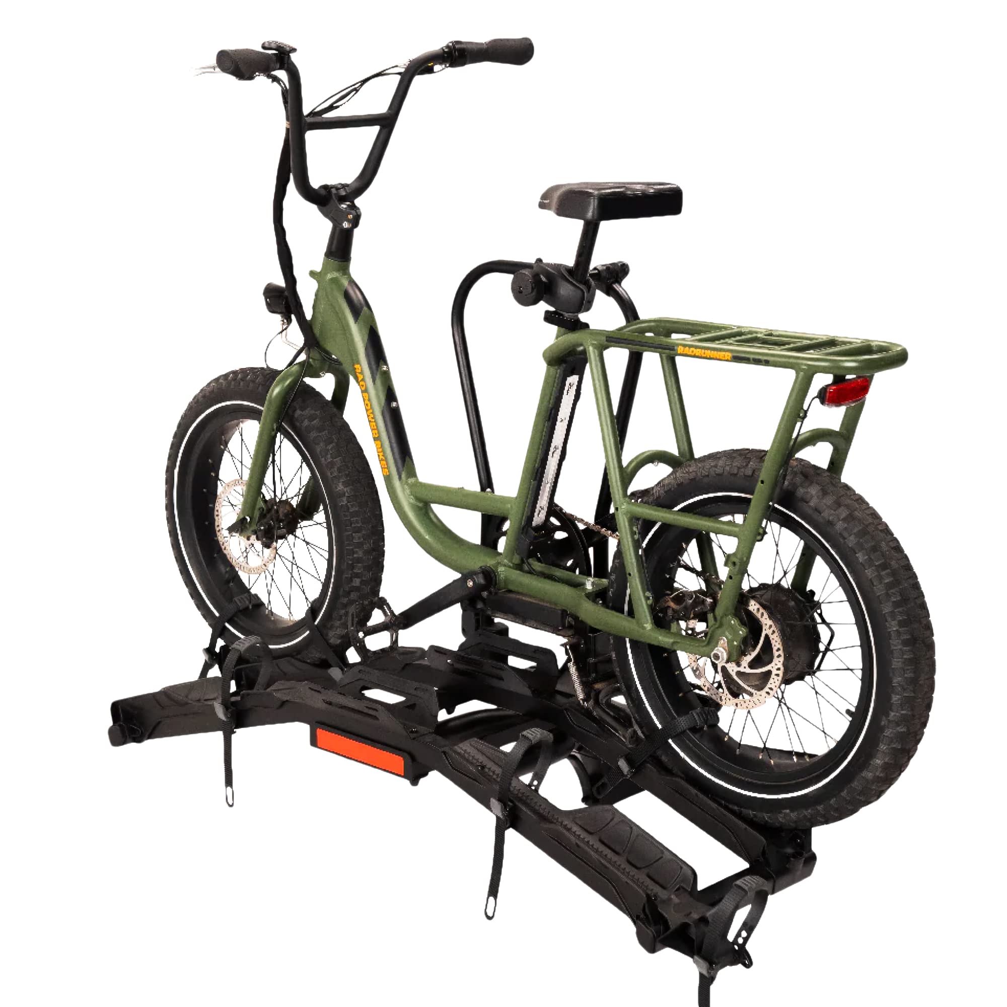 Destination E Hollywood Racks Hitch Bike Rack with Ramp for 2 Bikes up to 70 lbs Each - Secure, Lockable Electric Bike Rack - Premium, Foldable Bicycle Car Racks for Standard or E-Bikes