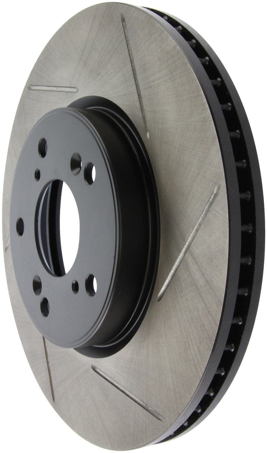 Front Left StopTech 126.40086SL Sport Slotted Brake Rotor