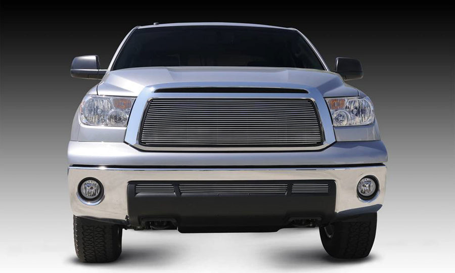 Horizontal T-Rex 20961 Aluminum Polished Finish Billet Grille Insert for Toyota Tundra