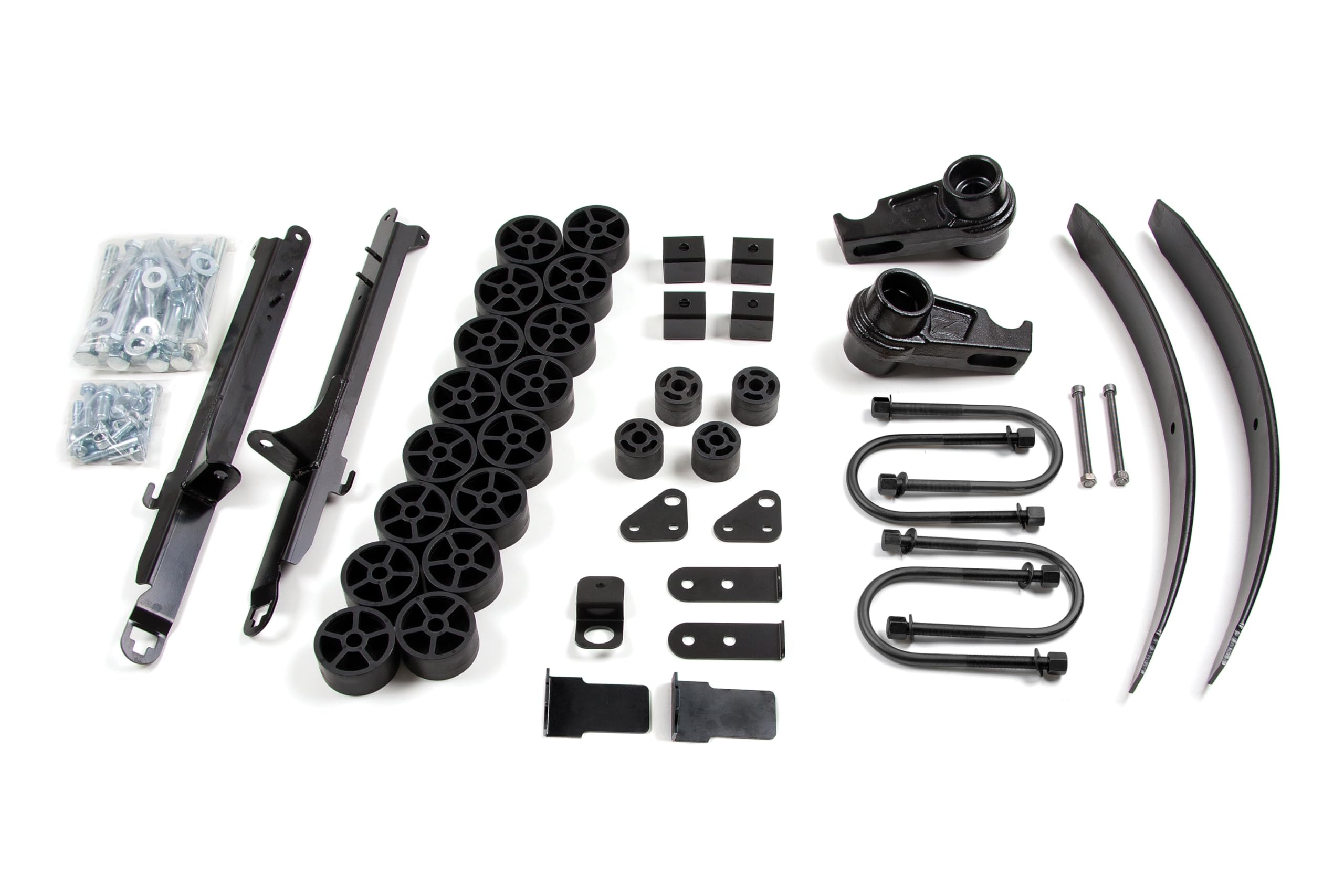 3.5 inch Zone Offroad Full Suspension Combo Lift Kit (Front & Rear) No Shocks | Compatible with Chevrolet Colorado/GMC Canyon 4WD, 2024 GMC Sierra 1500 SLE 4WD (2008, 2009, 2010, 2011, 2012)