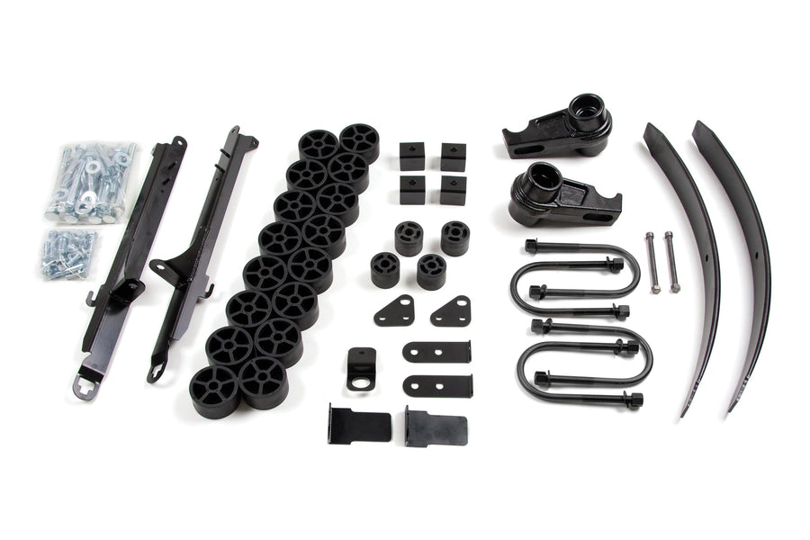 3.5 inch Zone Offroad Full Suspension Combo Lift Kit (Fr & Rr) | Nitro Shocks | Compatible with Chevrolet Colorado/GMC Canyon 4WD, 2024 GMC Sierra 1500 SLE 4WD (2008, 2009, 2010, 2011, 2012)