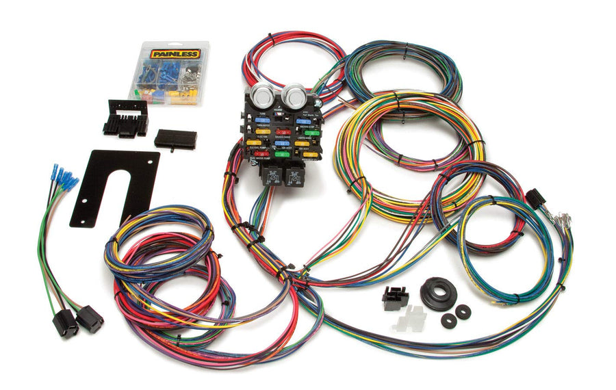 50002 Painless Performance Pro Street Chassis Harness - 21 Circuits