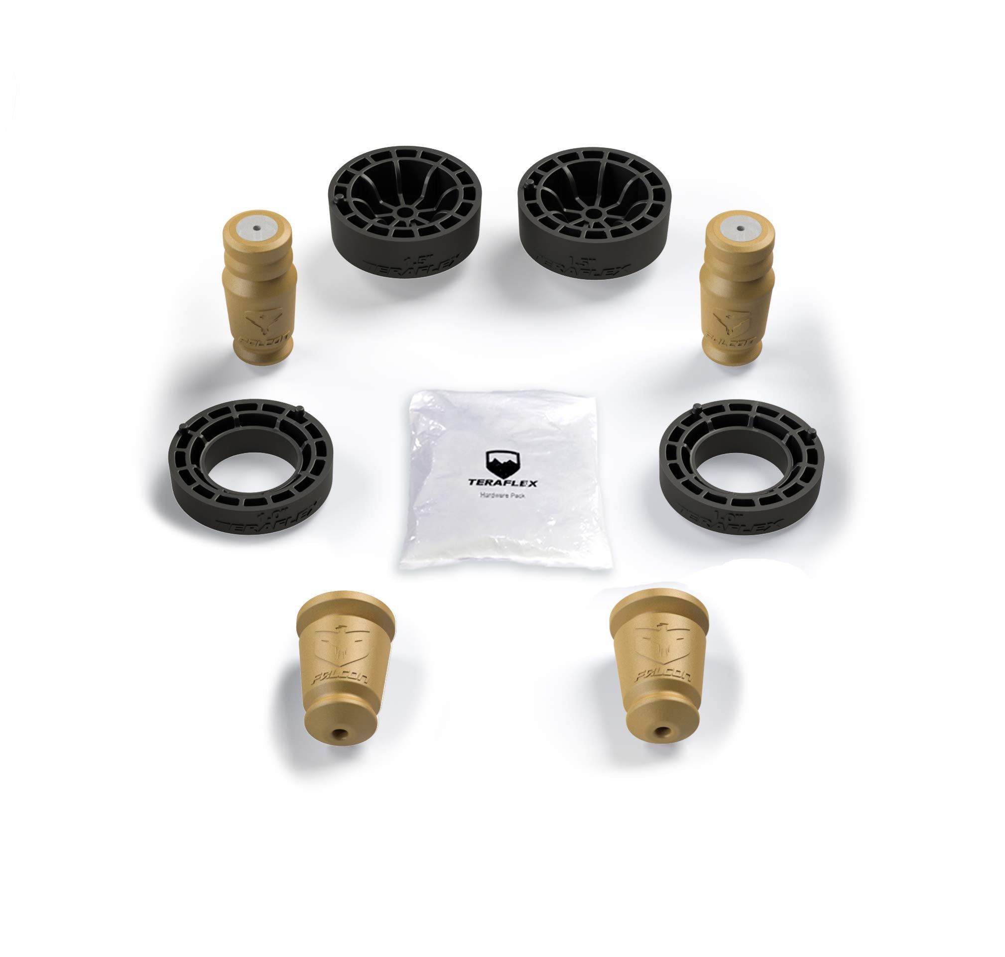 TeraFlex ST1 Spacer Lift System, JL 2DR Sport No Shocks