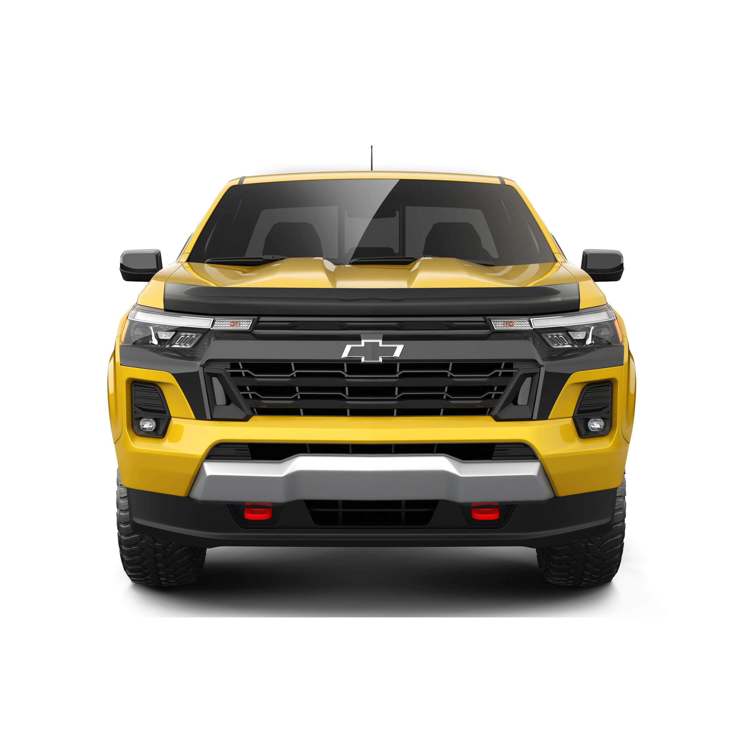 Aeroskin II Hood Protector Husky Liners | Fits 2015-2022 Chevrolet Colorado, 2017-2022 Chevrolet Colorado ZR2 | Low Profile Deflector/Bug Shield - 1 pc., Textured Black | 2830113