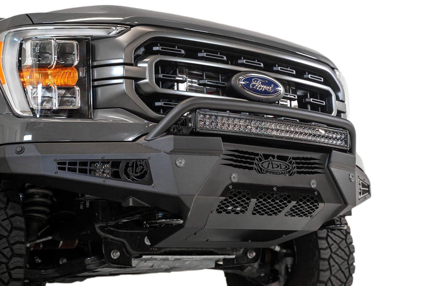 Front Replacement Bumper Addictive Desert Designs F197431040103 fits Ford F-150