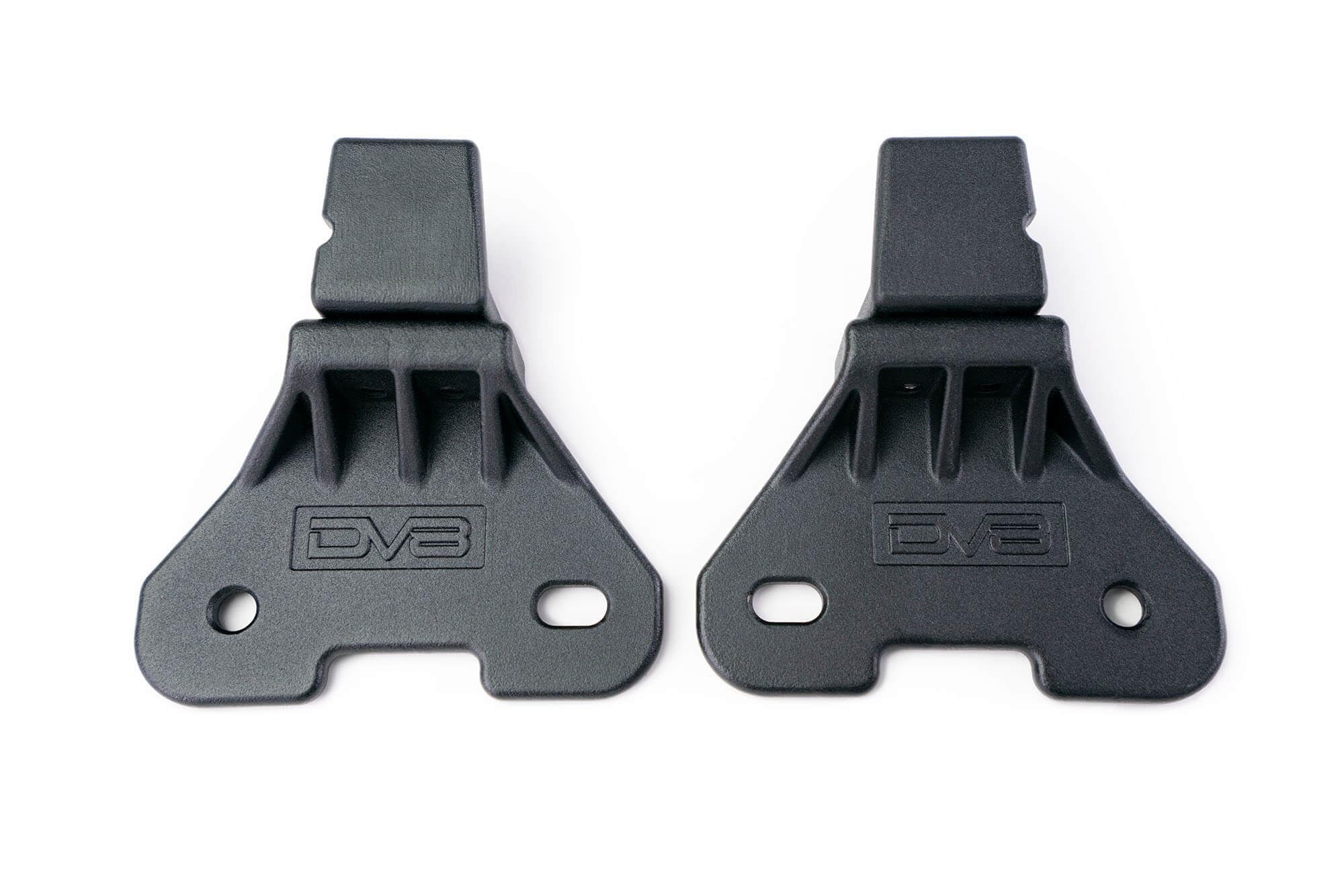 Hard Top Mounting Brackets DV8 Offroad for 2018-2025 Jeep Wrangler JL & Gladiator JT | Complete Set | Steel Construction | Micro-Texture Black Powder Coat