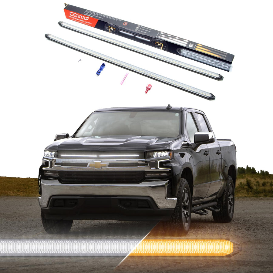 Switchback Grill Lights 22" With Start-up Animation & Sequential Turn Signal