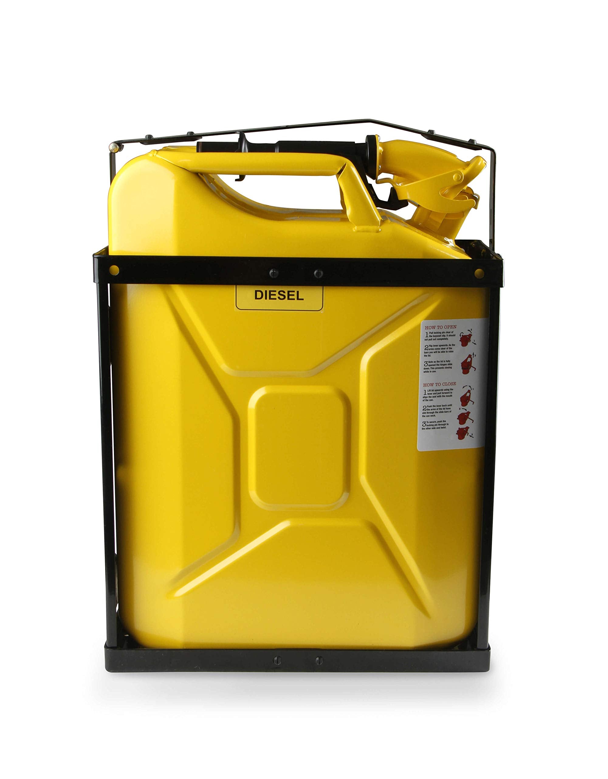 Off Road Anvil Mount for Jerry Can 20L Black