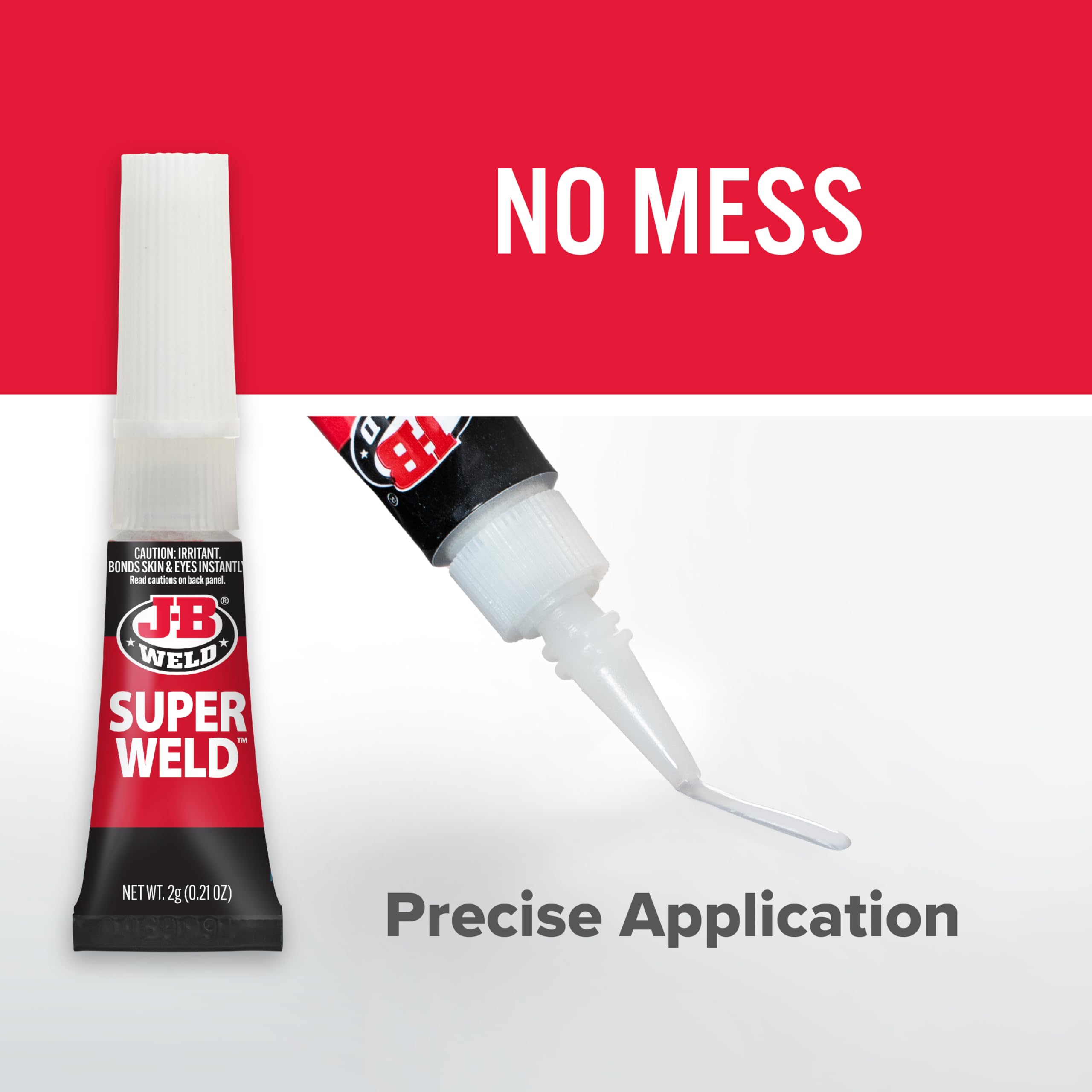 SuperWeld J-B Weld 33102 Glue - 2g Super Glue Tubes