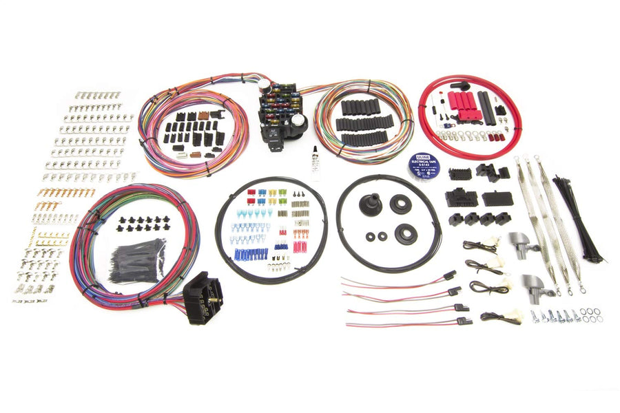 Pro-Series Painless Performance 10414 GM Chassis Harness w/Bulkhead Pass-Through, Key in Dash, 25 Circuits