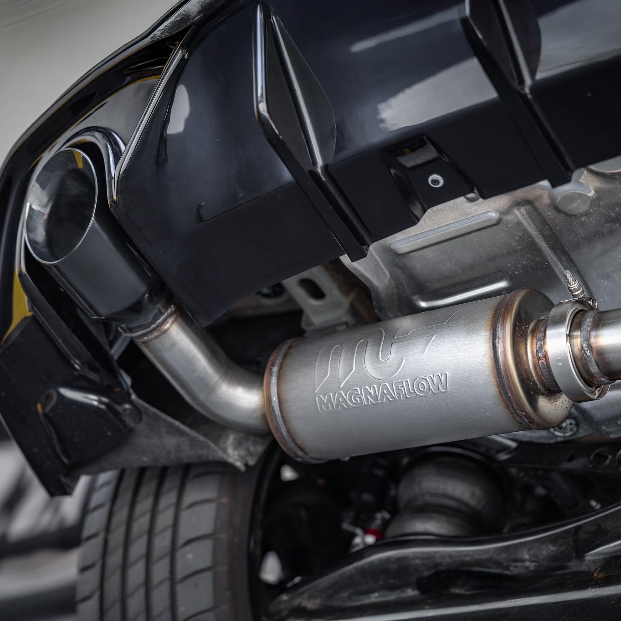 MagnaFlow Performance Exhaust System 19622: NEO Series, Cat-Back, Compatible with 2022-2025 Volkswagen GTI, Dual Split Rear Exit Style
