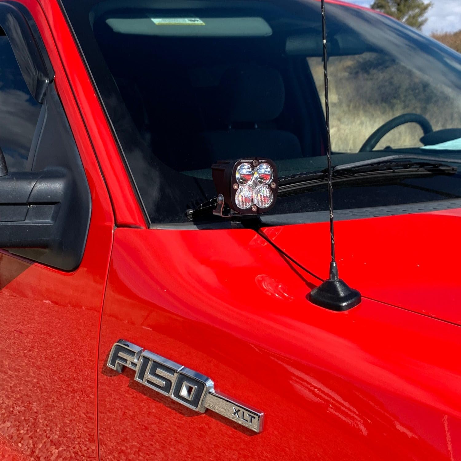 Hood Hinge Light Brackets Grimm Offroad for Ford F150 2009-2014