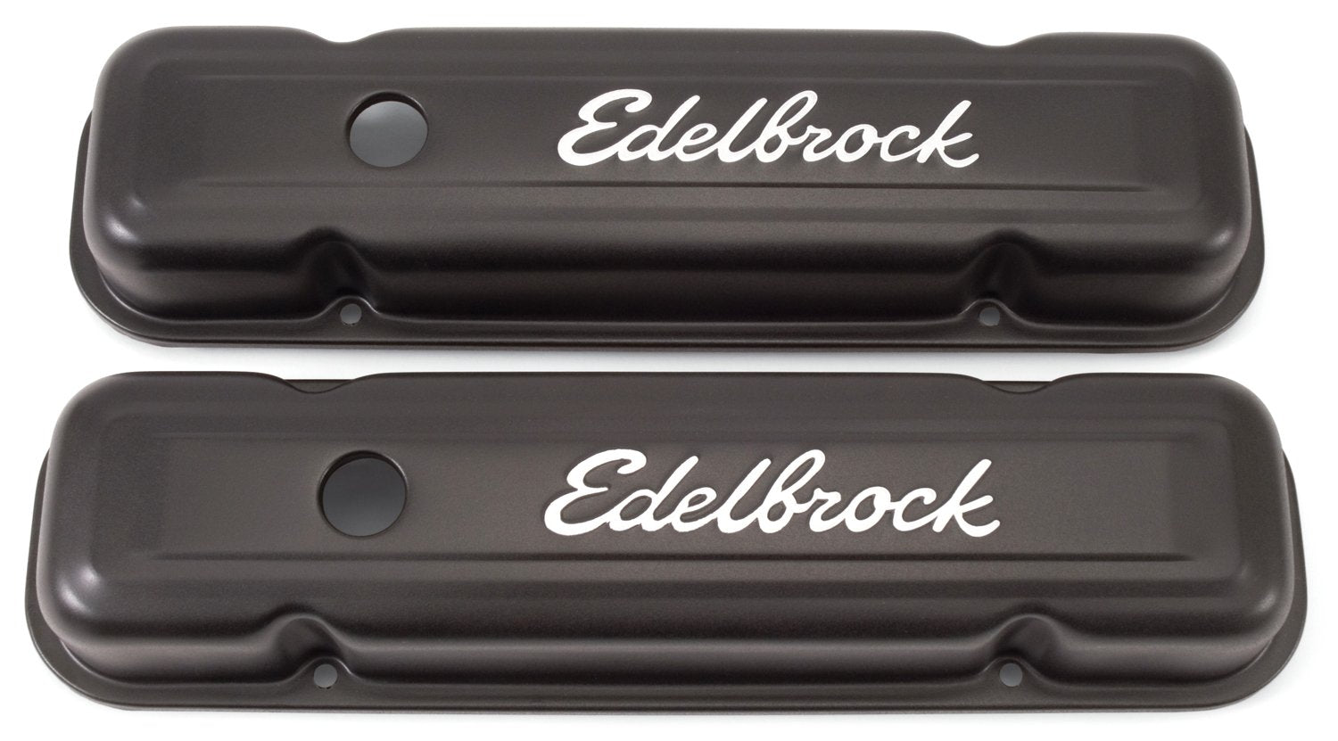Edelbrock Signature Series 4453 Valve Cover Pontiac Low Profile Black, Multi, One Size
