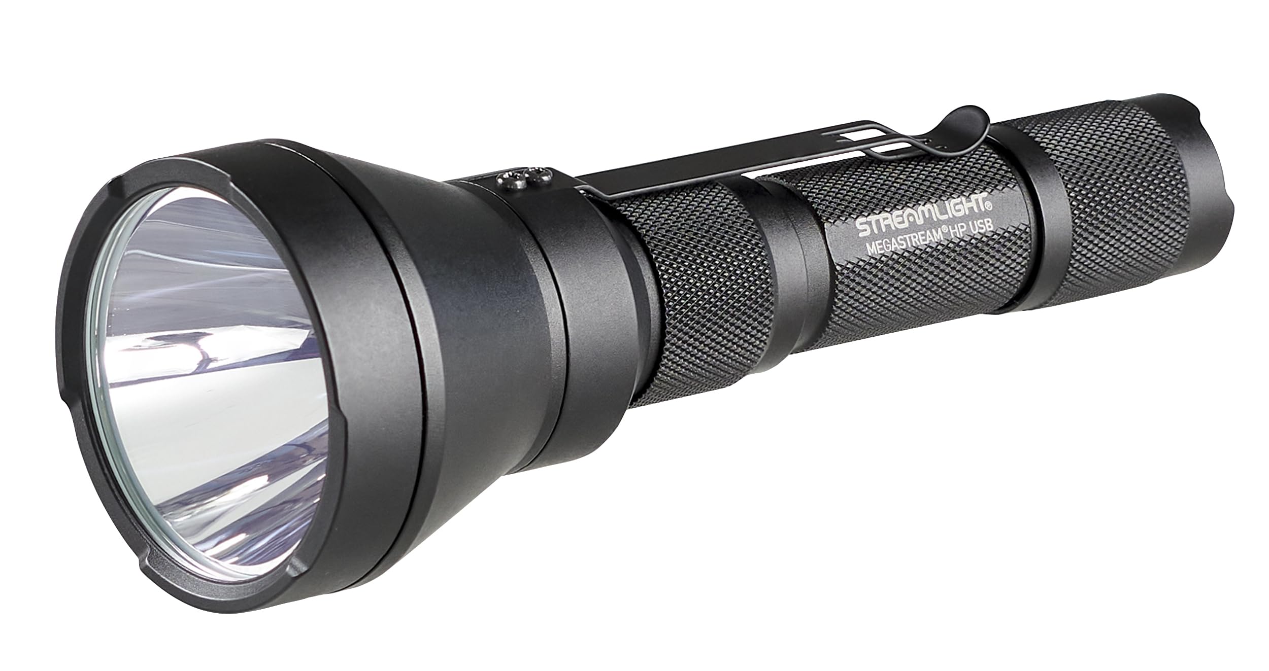 MegaStream Streamlight 66211 HP USB 1350-Lumen 310000-Candela Rechargeable EDC Flashlight Includes Rechargeable Battery, USB-C Cable, and Holster, Black