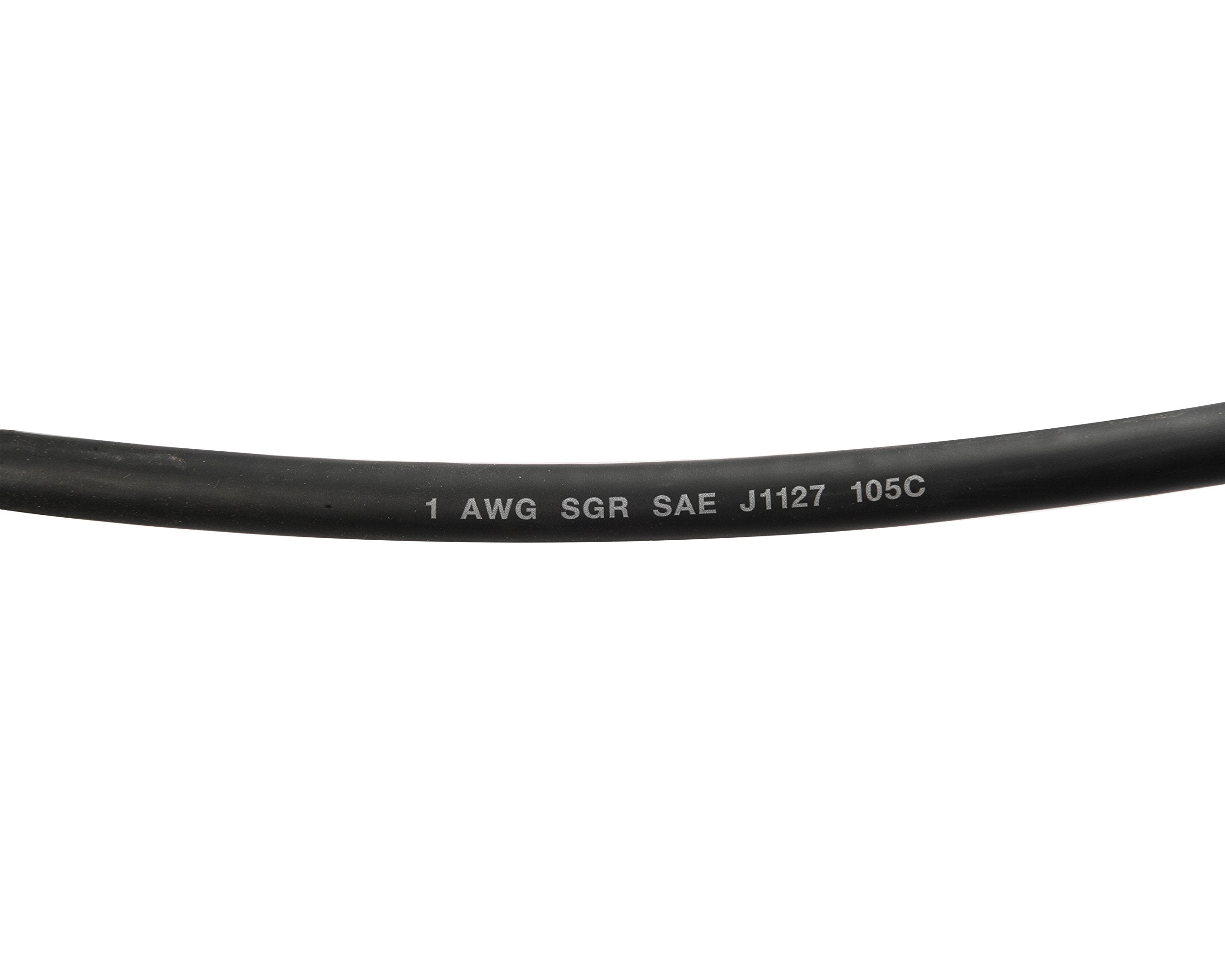 Sierra International BC88593 With Terminals Battery Cable - 8', Black, 1 Gauge , white