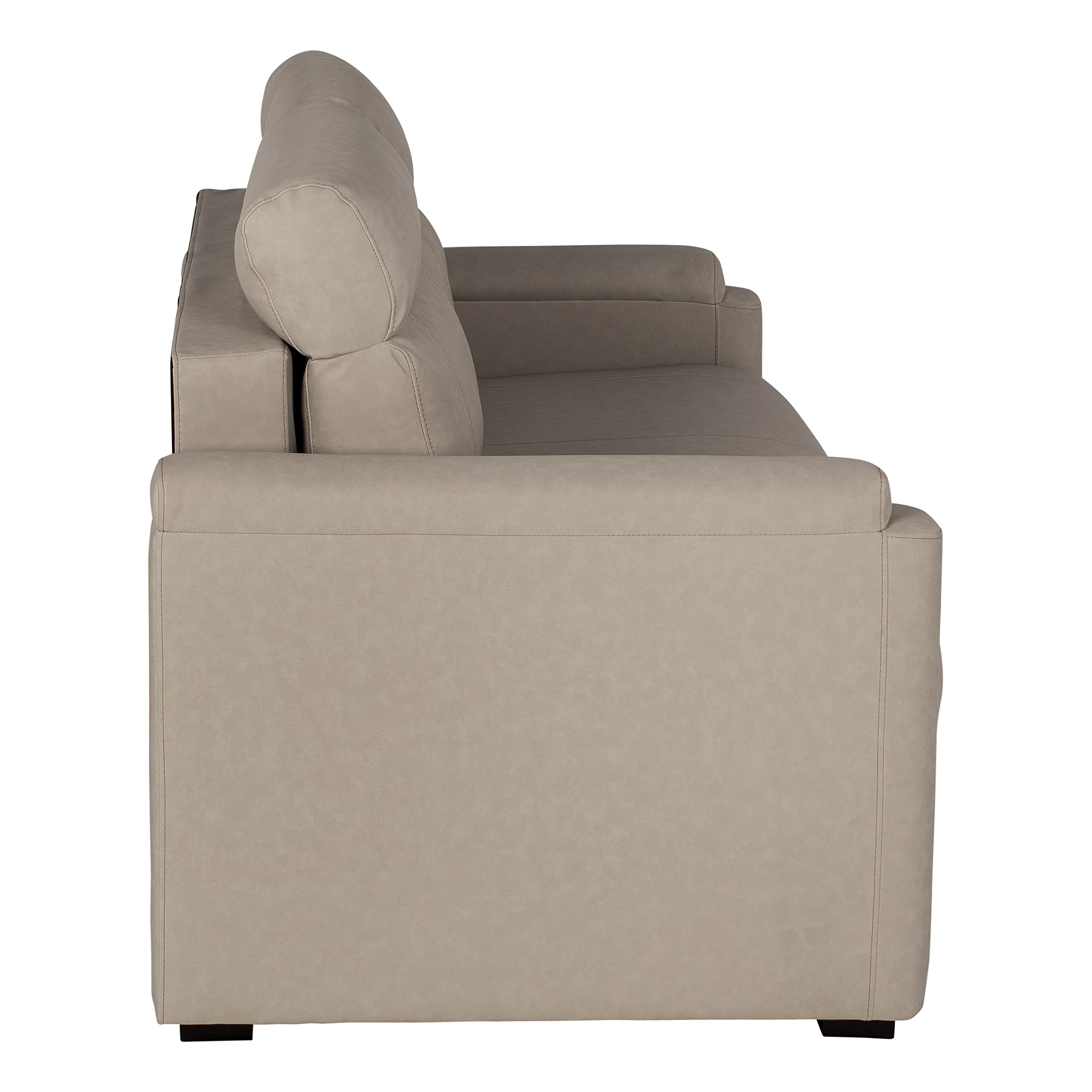 68" Thomas Payne Altoona RV Tri-Fold Sofa with PolyHyde Fabric, Couch-to-Bed Conversion, Removeable Back, Easy Installation for Travel Trailers, 5th Wheels and Motorhomes - 2020134966