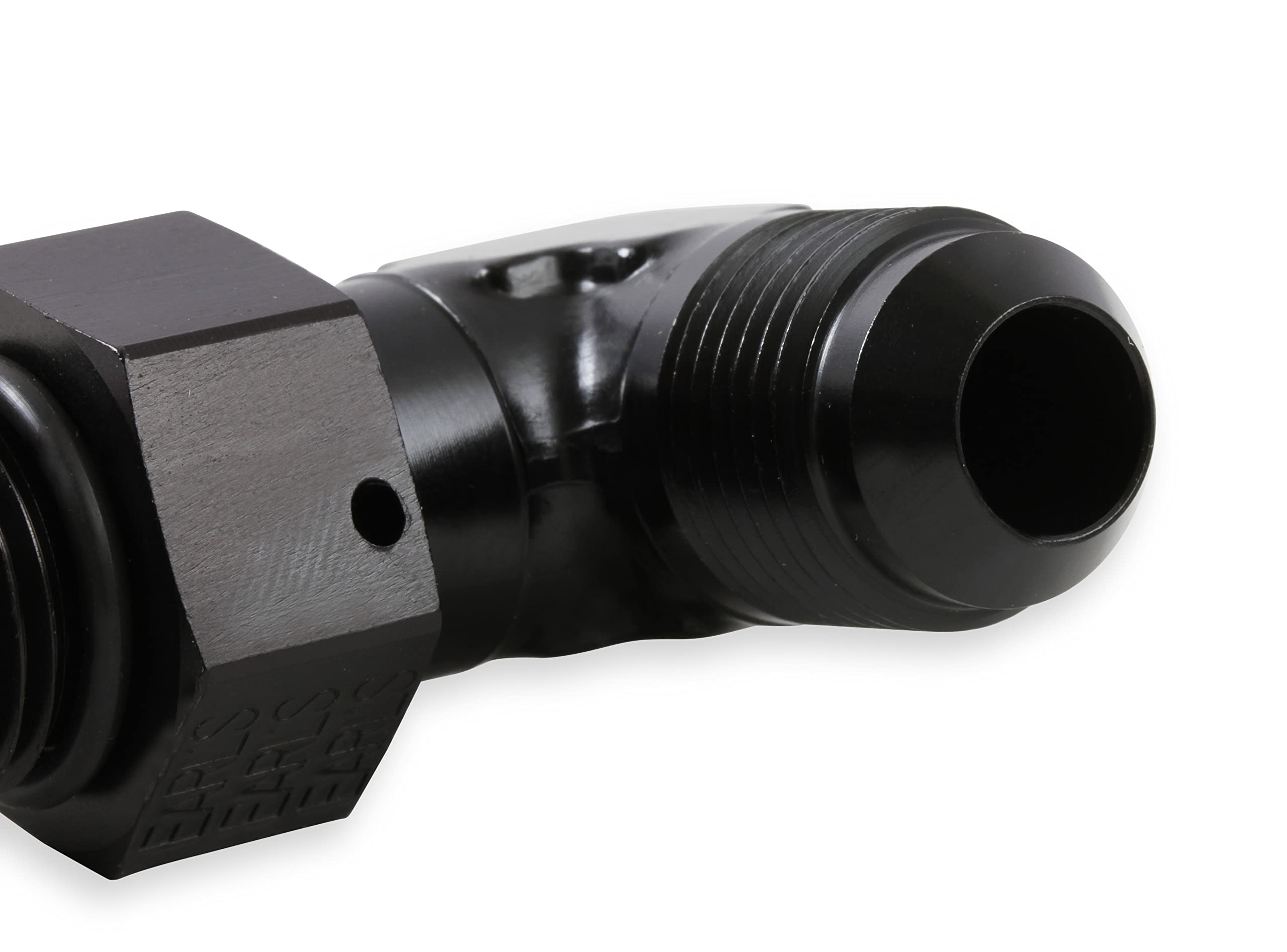 90 Degree Earl's -8 AN Male to 3/4-16 Swivel AT949008ERL