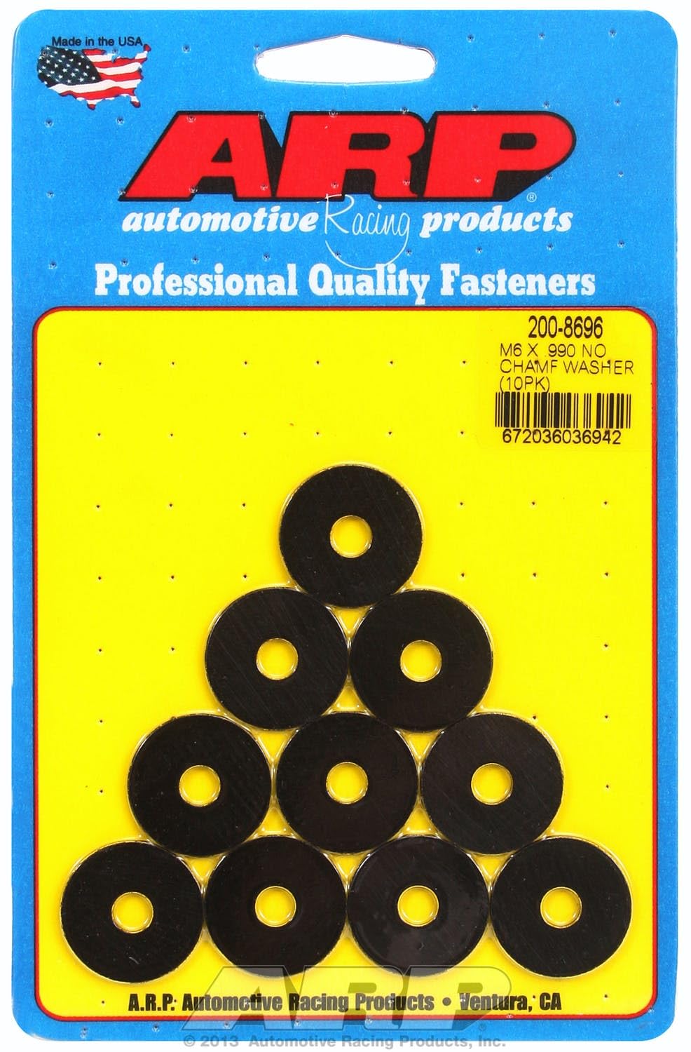 Washer ARP (200-8696), Black