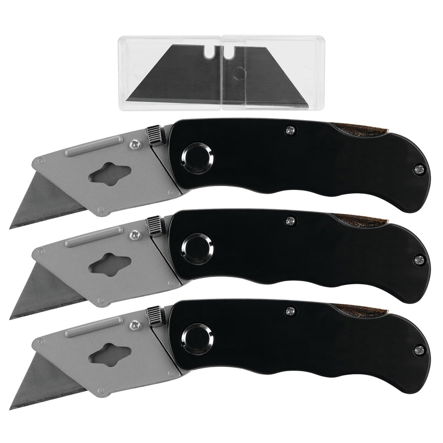 Folding Pocket Knife Performance Tool 1976 with Quick Change Blade System and 10 Replacement Blades - Combines Strength and Convenience