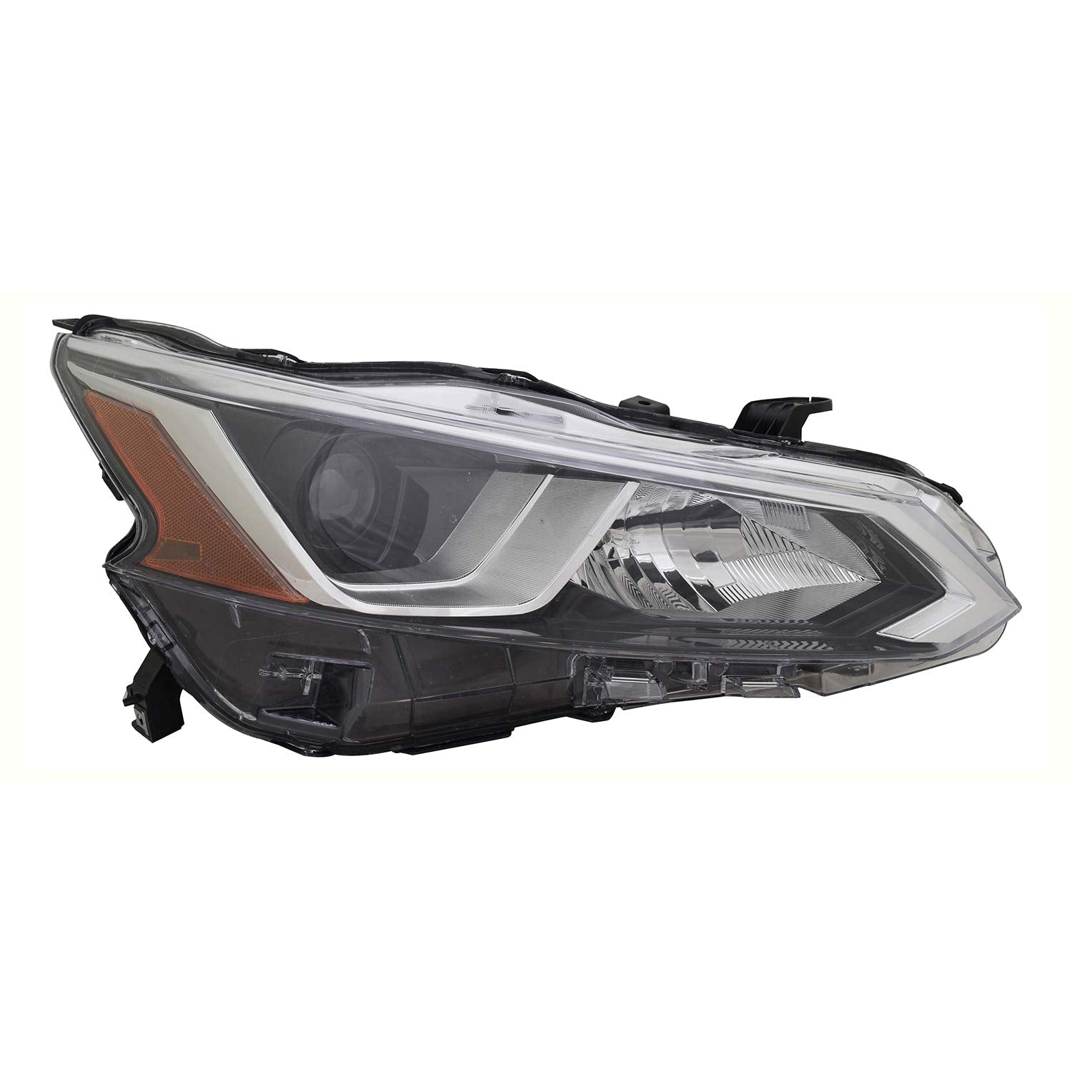 Right TYC Headlight Assembly Compatible with 2019-2019 Nissan Altima