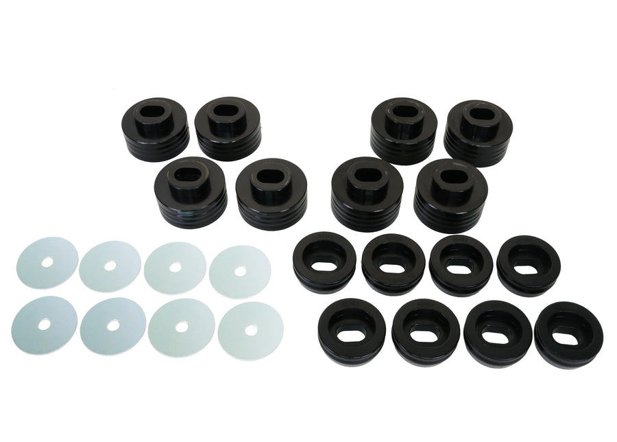 W93567 Whiteline Body Mount Bushing Assembly Compatible with 07-10 Chevrolet, GMC