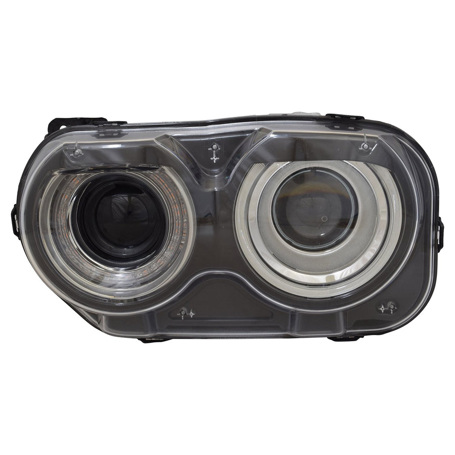 Left TYC Headlight Assembly Compatible with 2015-2021 Dodge Challenger