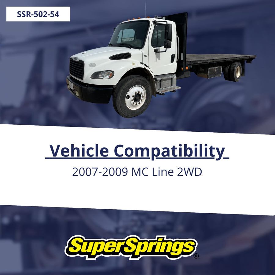 SumoSprings Rear for Freightliner FRED, Yellow | SuperSprings SSR-502-54