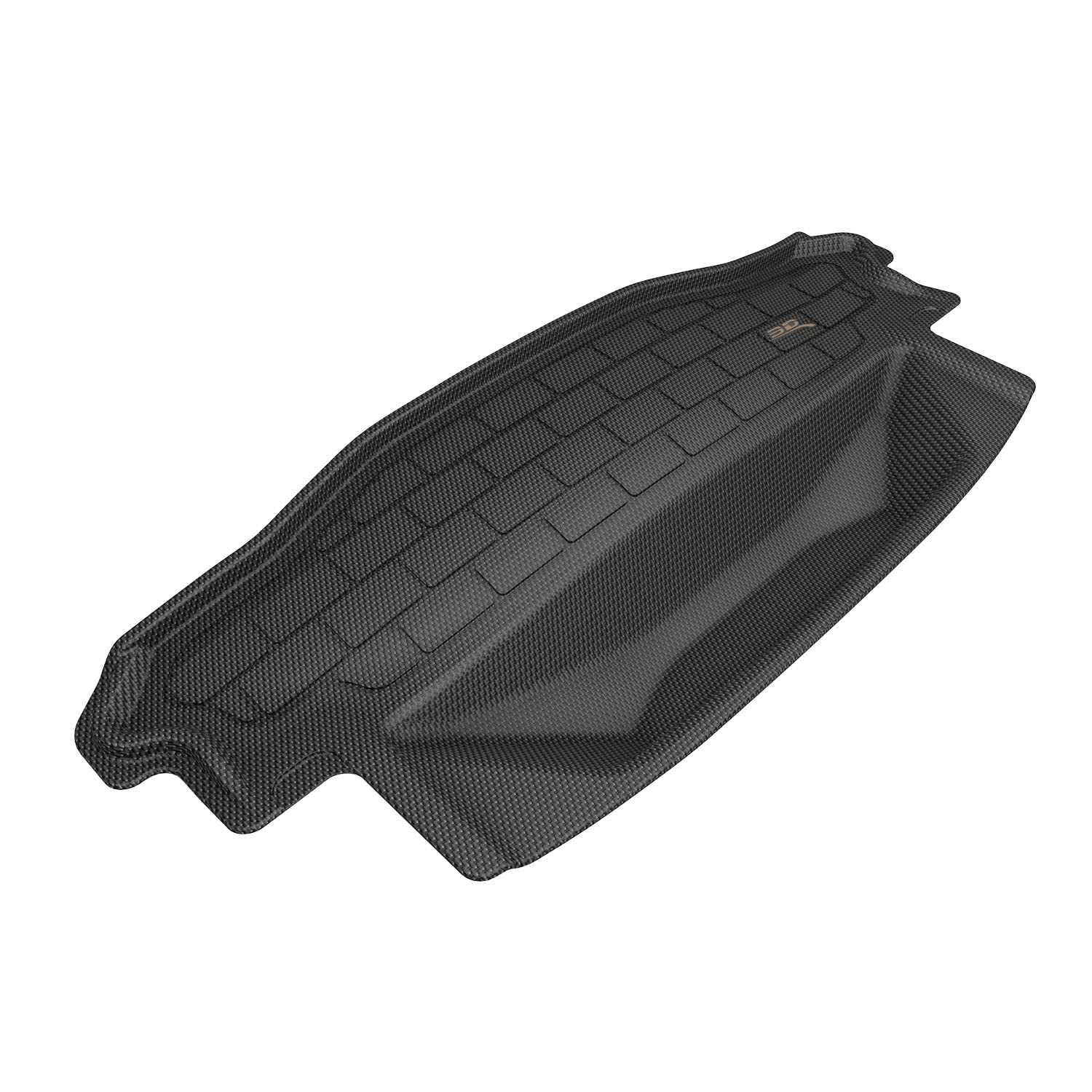 Kagu 3D MAXpider Custom Fit Rear Cargo Liner (Black) Compatible with Chevrolet Corvette Coupe (C8) 2020-2025- Cargo Liner