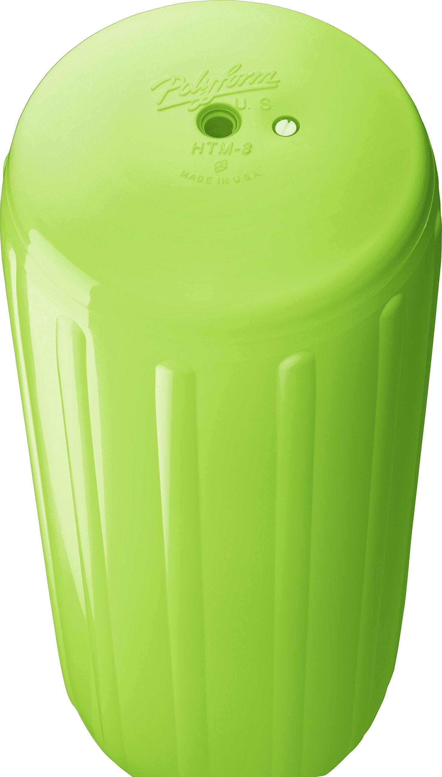 HTM-3 Polyform Boat Fender Lime 10.5 x 27 in.